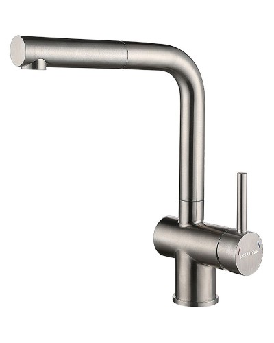 Смеситель для кухни Paulmark Dosse Do214418-SS Нержавеющая сталь