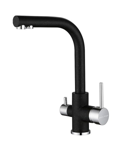 Смеситель для кухни Paulmark Essen Es213011-308 Черный