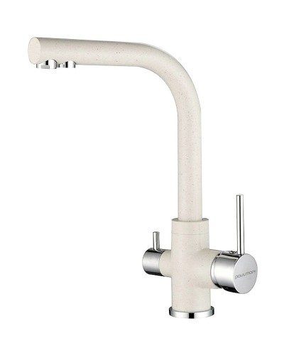 Смеситель для кухни Paulmark Essen Es213011-331 Белый