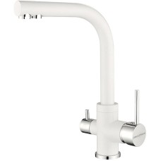 Смеситель для кухни Paulmark Essen Es213011-431 Белый матовый
