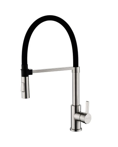 Смеситель для кухни Paulmark Halt Ha214021-Ni Никель