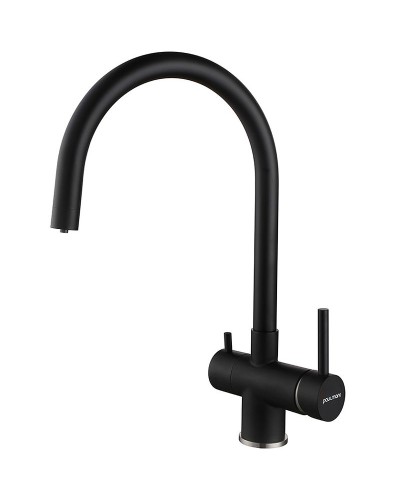 Смеситель для кухни Paulmark Heller He213218-401 Антрацит