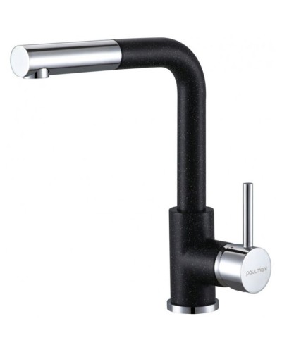 Смеситель для кухни Paulmark Kassel Ka214311-308 Черный Хром