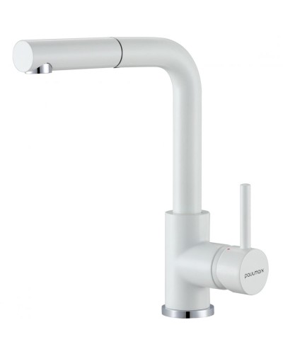 Смеситель для кухни Paulmark Kassel Ka214311-431TW Белый матовый