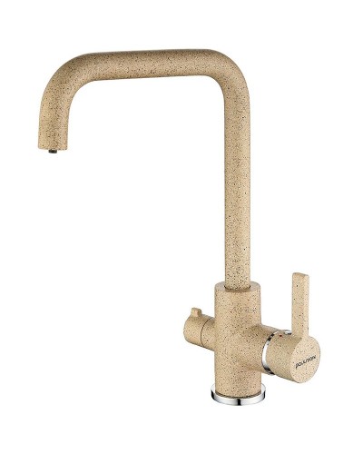 Смеситель для кухни Paulmark Logas Lo213021-302 Песочный