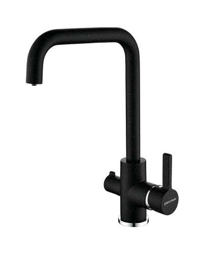 Смеситель для кухни Paulmark Logas Lo213021-308 Черный