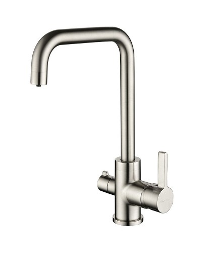 Смеситель для кухни Paulmark Logas Lo213021-NI Никель