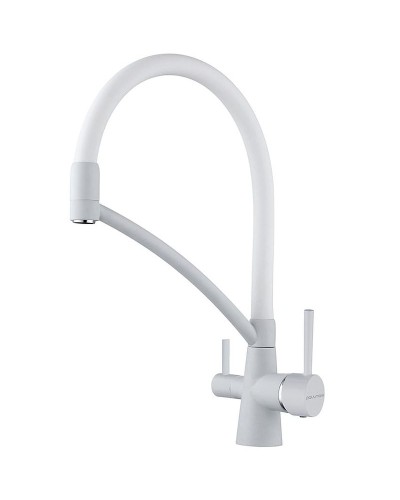 Смеситель для кухни Paulmark Siegen Si213111-431TW Белый