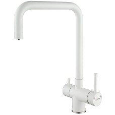 Смеситель для кухни Paulmark Wetter We213030-431 Белый матовый