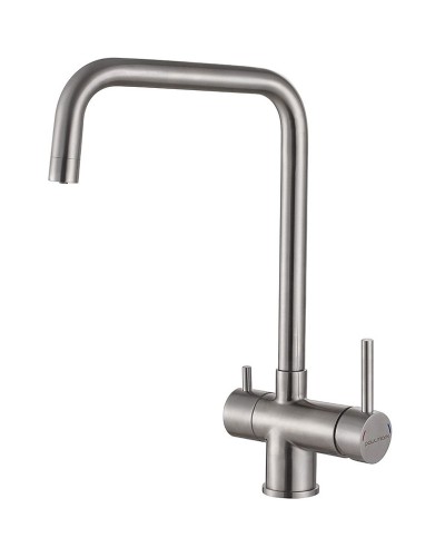 Смеситель для кухни Paulmark Wetter We213030-SS Нержавеющая сталь