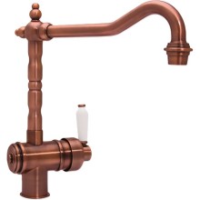 Смеситель для кухни Seaman Barcelone SSL-5077-AU Красное золото