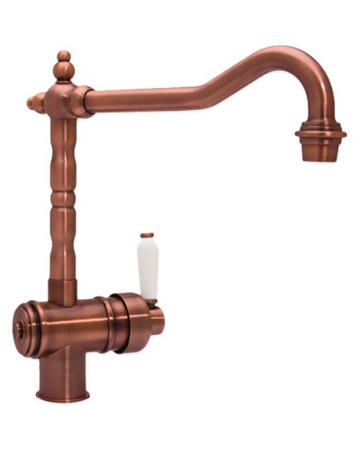 Смеситель для кухни Seaman Barcelone SSL-5077-AU Красное золото