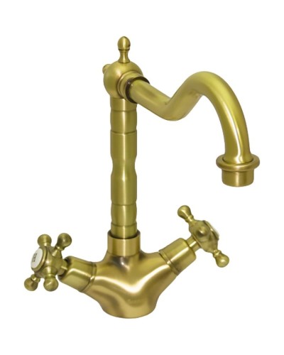 Смеситель для кухни Seaman Barcelone SSL-5079-AG Античное золото