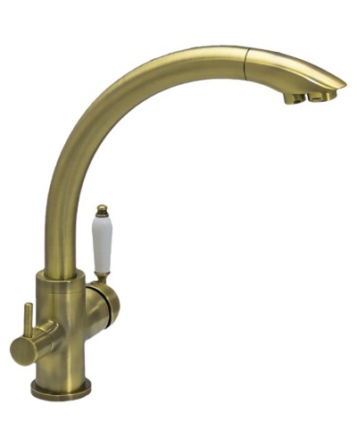 Смеситель для кухни Seaman Barcelone SSL-5382-AG Античное золото