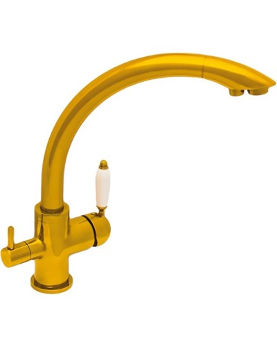 Смеситель для кухни Seaman Barcelone SSL-5382-SP Золото