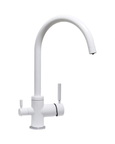 Смеситель для кухни Seaman Barcelone SSL-5385-SG Белый