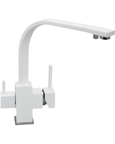 Смеситель для кухни Seaman Barcelone SSL-5390-SG Белый