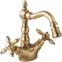 Смеситель для биде бронза Cezares Atlantis-Nostalgia ATLANTIS-NOSTALGIA-BS2-02