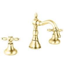 Смеситель для биде на три отверстия золото 24 карата Cezares Atlantis-Nostalgia ATLANTIS-NOSTALGIA-BBS2-03/24