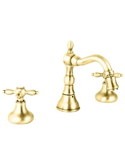 Смеситель для биде на три отверстия золото 24 карата Cezares Atlantis-Nostalgia ATLANTIS-NOSTALGIA-BBS2-03/24