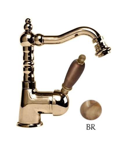 Смеситель для биде бронза, ручка орех Cezares Elite ELITE-BSM2-02-Nc