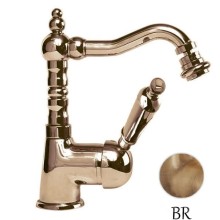 Смеситель для биде бронза, ручка металл Cezares Elite ELITE-BSM2-02-M