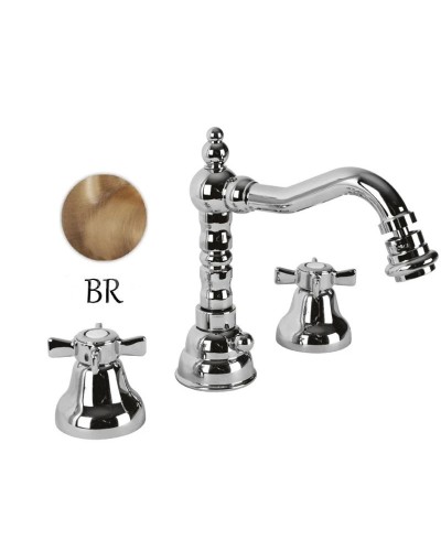 Смеситель для биде бронза Cezares Lord LORD-BBS2-02