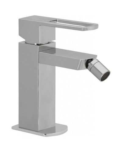 Смеситель для биде с донным клапаном хром, ручка хром Cezares Levico LEVICO-BSM1-01-Cr