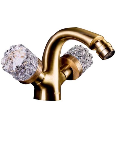 Смеситель для биде Boheme Crystal 316-CRST Бронза