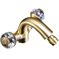 Смеситель для биде Boheme Flora 316-FL Бронза