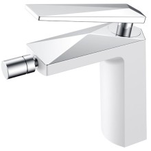 Смеситель для биде Boheme Venturo 376-W Белый Хром