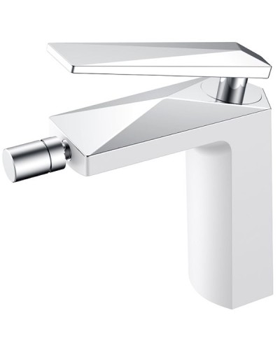 Смеситель для биде Boheme Venturo 376-W Белый Хром