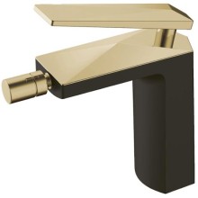 Смеситель для биде Boheme Venturo 386-B Черный Золото