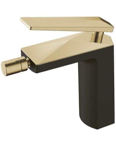 Смеситель для биде Boheme Venturo 386-B Черный Золото