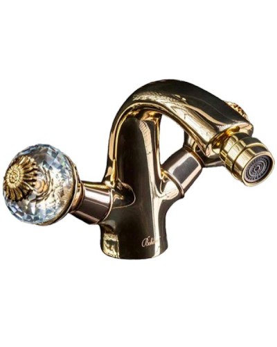 Смеситель для биде Boheme Flora 296-FL Золото