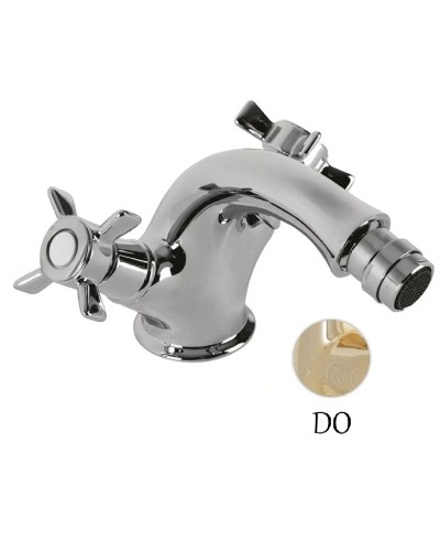 Смеситель для биде золото 24 карат Cezares Lord LORD-BS1-03/24