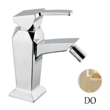 Смеситель на биде однорычажный c донным клапаном золото 24 карата Cezares Legend LEGEND-BSM2-03/24