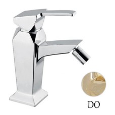 Смеситель на биде однорычажный c донным клапаном золото 24 карата Cezares Legend LEGEND-BSM2-03/24