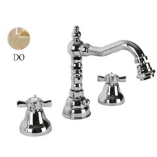 Смеситель для биде золото 24 карат Cezares Lord LORD-BBS2-03/24