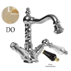 Смеситель для биде золото 24 карат, ручки Swarovski Nero Cezares Diamond DIAMOND-BS2-03/24-Sw-N