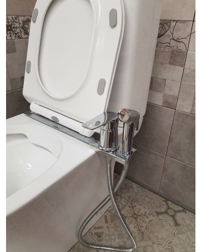 Гигиенический душ со смесителем Orange Sofi M43-831cr Хром