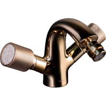 Смеситель для биде Boheme Royal Cristal 296-Royal/CRST Золото
