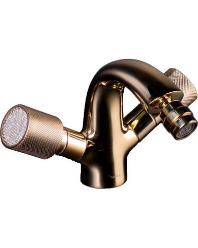 Смеситель для биде Boheme Royal Cristal 296-Royal/CRST Золото