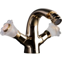 Смеситель для биде Boheme Camelia 296 Золото