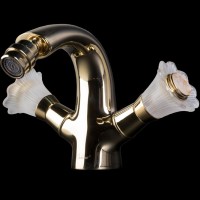 Смеситель для биде Boheme Camelia 296 Золото