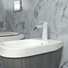 Смеситель для биде Paini Lady 89BY306KM Белый