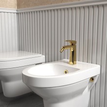 Смеситель для биде Paini Lady 89OP306KM Золото PVD