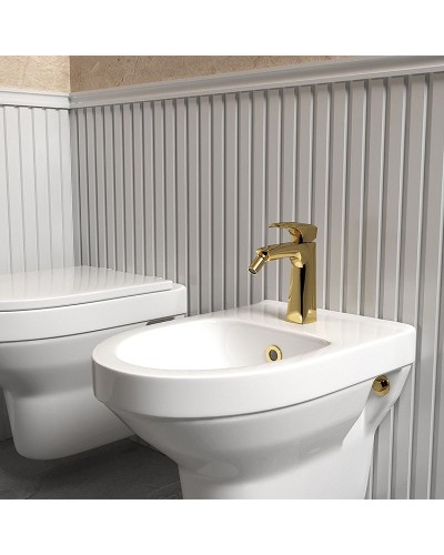 Смеситель для биде Paini Lady 89OP306KM Золото PVD