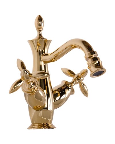 Смеситель для биде с донным клапаном Gattoni Timor 1835018D0oro