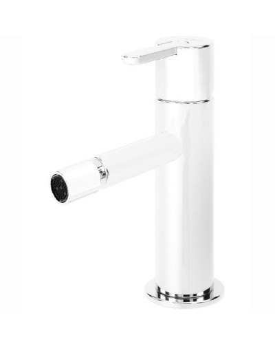 Смеситель для биде Cezares Leaf LEAF-BSM-BIO Белый матовый